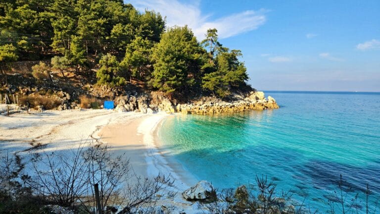 Marble Beach on Thasos