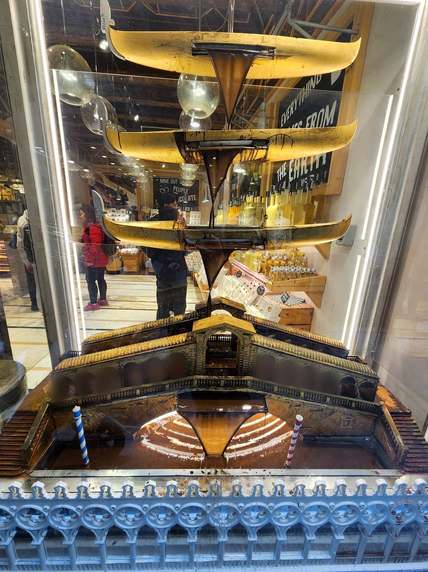 Inside the Captain Candy shop