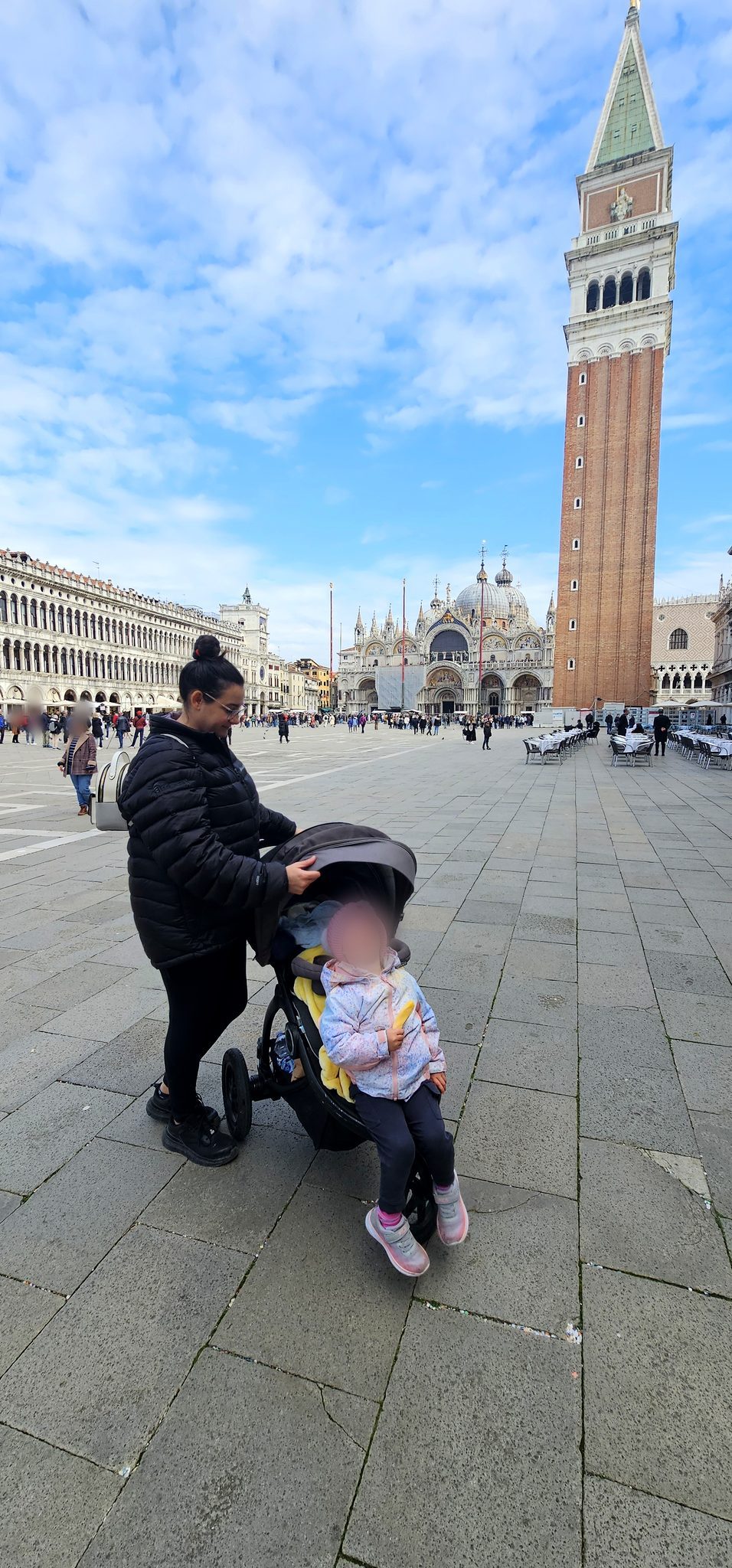 St. Mark's Campanile and the piazza